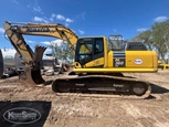 Side of used Excavator,Back of used Excavator,Used Komatsu Excavator in yard,Front of used Komatsu,Used Excavator in yard,Side of used Komatsu Excavator,Used Komatsu